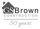 GS Brown Construction logo